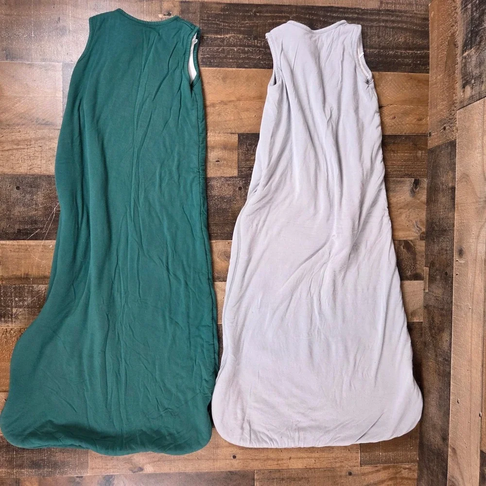 Kyte Heavy Baby Sleep Sack 1.0 Tog Bamboo Blend Toddler Size Large Lot of 2 - Picture 2 of 14